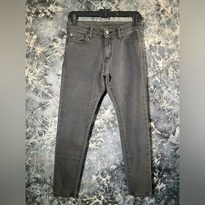 Denim & supply Ralph Lauren gray black midrise jeans